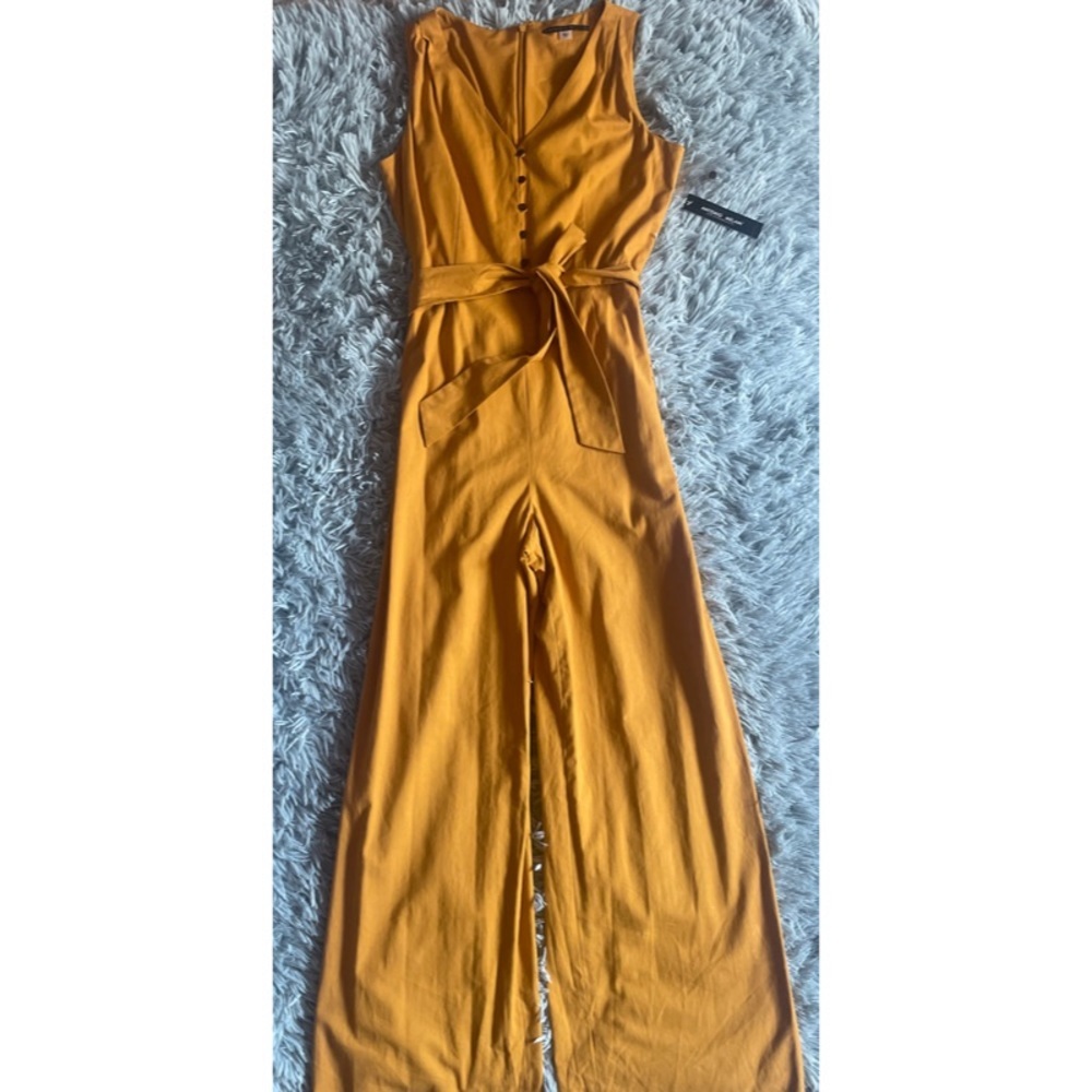 Donna Tie Waist Jumpsuit - Picture 4 of 8